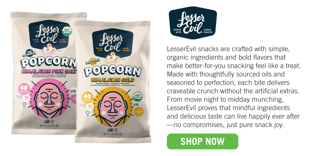 Lesser Evil Snacks at Market 32